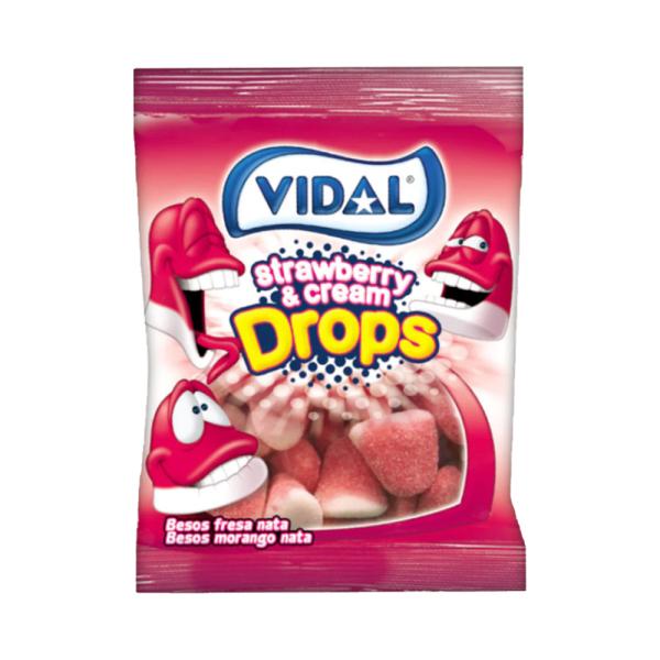 فيدال سوس اسباني نكهة الفراولة والكريم 100 غ