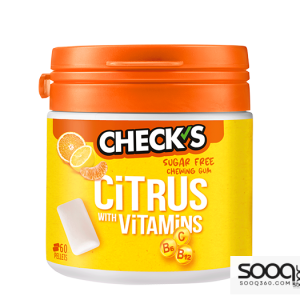 تشيكس علكة نكهة الحمضيات 70 غ