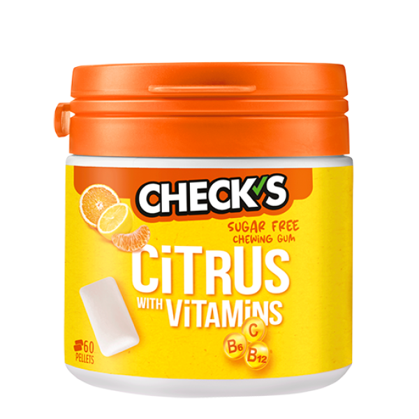 تشيكس علكة نكهة الحمضيات 70 غ