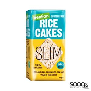 بينليان رايس كيك سلم ببذور الكتان وعباد الشمس 100غ