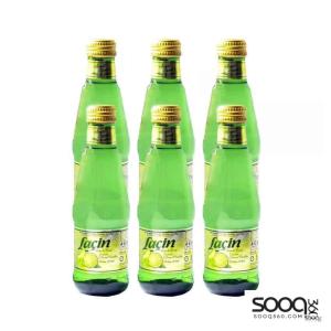 لاسين مياه غازية نكهة ليمون 200 مل عدد 6