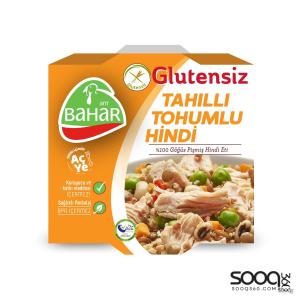 باهار لحم الديك الرومي مطبوخ مع الحبوب والبذور 185 غ