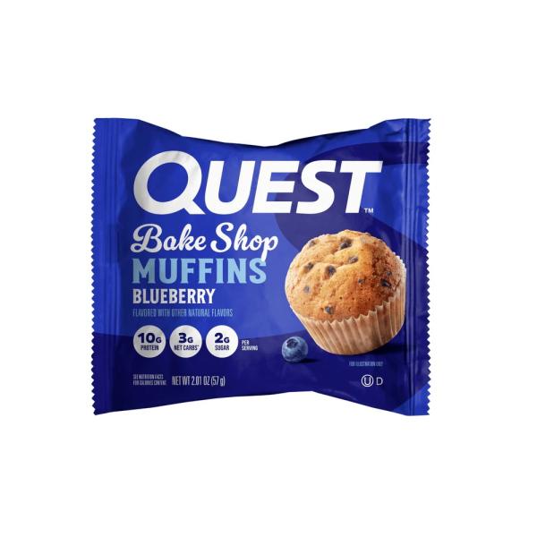 كويست مافن بروتين 57غ بلوبيري