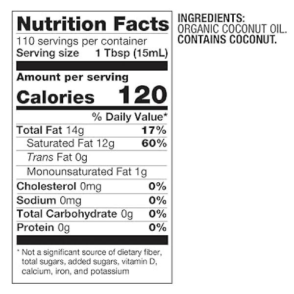 بتر بودي فودز زيت جوز الهند البكر العضوي 828غ