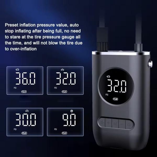 منفاخ اطارات شحن متنقل