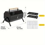 منقل شواء متنقل يصلح لرحلات الشواء المميزة