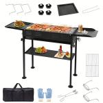 منقل شواء متنقل حجم كبير