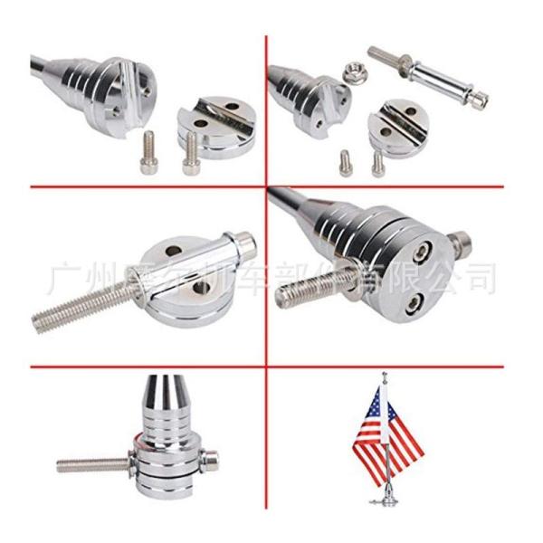 حامل أعلام للدراجات النارية