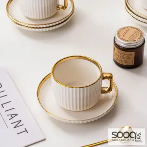 طقم الفناجين القهوة الفاخر