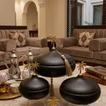 طقم أوعية "النخلة" للضيافة.