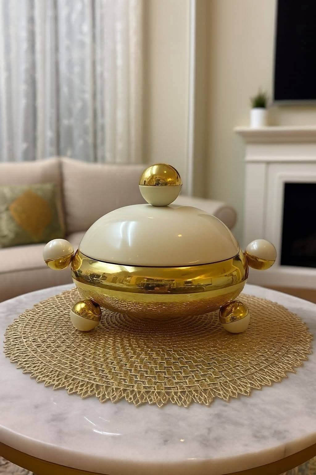 وعاء تقديم الشوكولاتة الملكي