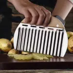 قطاعة الخضار المموجة