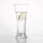 طقم أكواب زجاجية بتصميم "انسيابي"