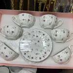 طقم فناجين شاي سيراميك