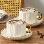 طقم فناجين قهوة سيراميك ملكي