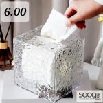 علبة المناديل الكريستالية