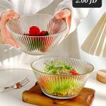 صحن زجاجي للتقديم