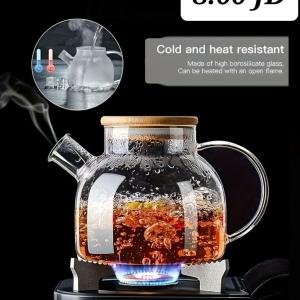 إبريق الشاي زجاجي