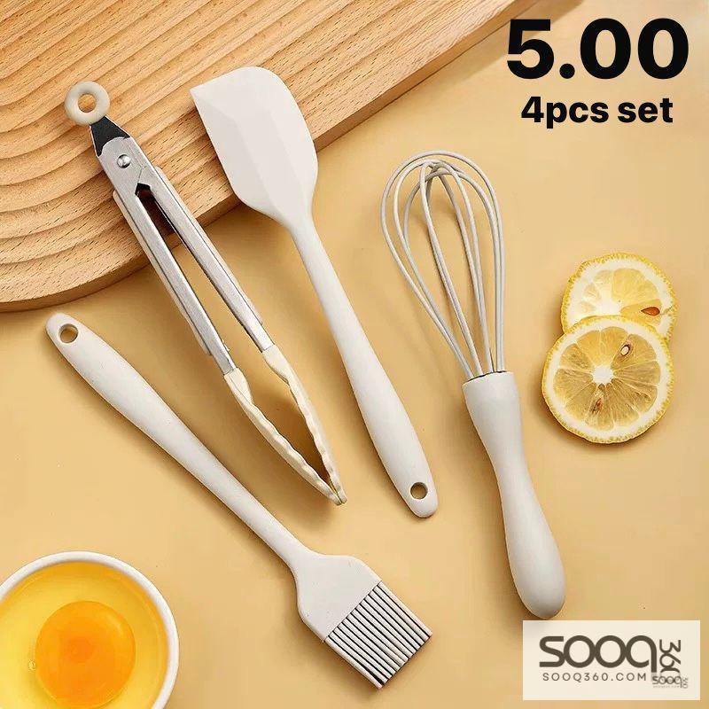 طقم أدوات سيليكون (4 قطع)