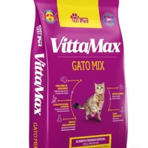 طعام قطط Vittamax Mix- (Chicken +Meat + Fish + Salamon) Flavor 25 kg