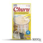 مكافئة للقطط CHURU Chicken with Cheese Recipe INABA