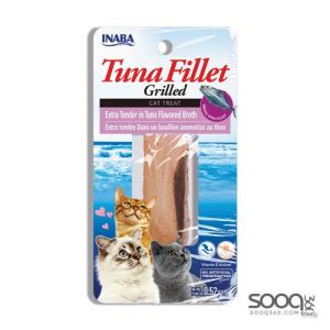 مكافئة للقطط GRILLED TUNA Extra Tender in Tuna Flavored Broth INABA