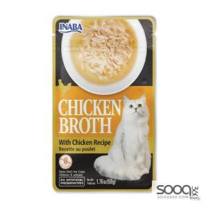 مكافئة للقطط CHICKEN BROTH Chicken Recipe Inaba