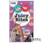 مكافئة للقطط Juicy Bites Shrimp & Seafood Mix Flavor INABA