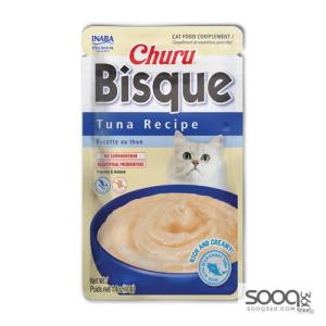 مكافئة للقطط CHURU BISQUE Tuna Recipe INABA