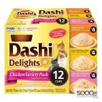مكافئة للقطط DASHI DELIGHTS 12 ct Chicken Variety Pack