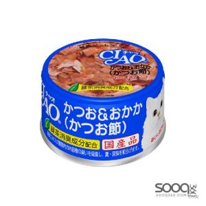 مكافئة للقطط CIAO White Meat Tuna with Dried Bonito in Jelly