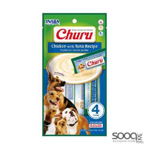 مكافئة للكلاب CHURU chicken with tuna recipe INABA