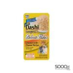 مكافئة للقطط DASHI DELIGHTS DELICATE FLAKES CHICKEN WITH CHEESE RECIPE INABA