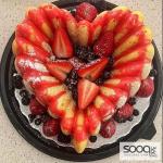 قالب كيك على شكل قلب