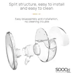 شفاط حليب قابل للارتداء Wearable Breast Pump MY-375