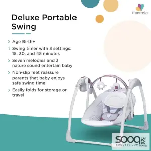 MASTELA DELUXE PORTABLE SWING