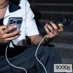 قوي - كامب  اضاءة • مكبر صوت - بطارية متنقلة 4400 مللي أمبير