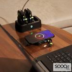 باور بانك 15 واط شحن لاسلكي مغناطيسي × 3