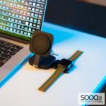 قوي - بيند  شاحن لاسلكي 3 في 1 قابل للطي