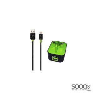 قوي والي شاحن جداري ٢ يو اس بي