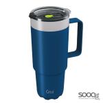 قوي - كوب حراري - أزرق