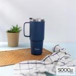 قوي - كوب حراري - أزرق