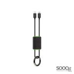 قوي - لوك كيبل لايتنق تايب سي بسلسلة مفاتيح