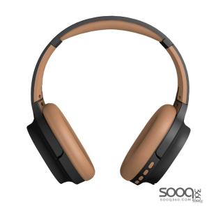 مايسترو - نيتڤ سماعة رأس بلوتوث (أسود/بني