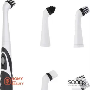 فرشاة تنظيف 4 رؤوس بطارية