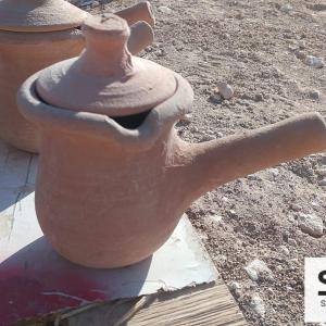 غلايه قهوة فخار