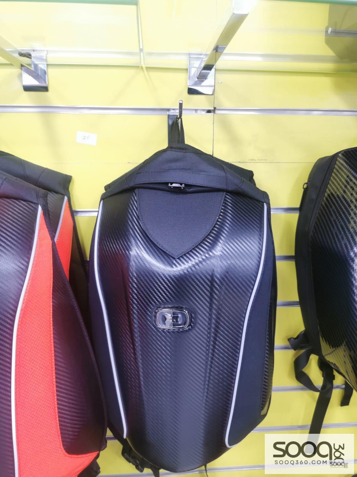 شنطة ظهر للدراجات النارية (كاربون فايبر)