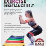 مجموعة أشرطة المقاومة – 5 مستويات مختلفة