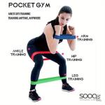 مجموعة أشرطة المقاومة – 5 مستويات مختلفة