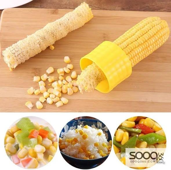 أداة تقطيع أكواز الذرة للمطبخ